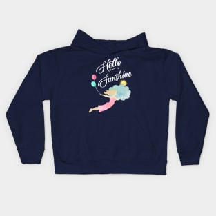 Hello sunshine Kids Hoodie